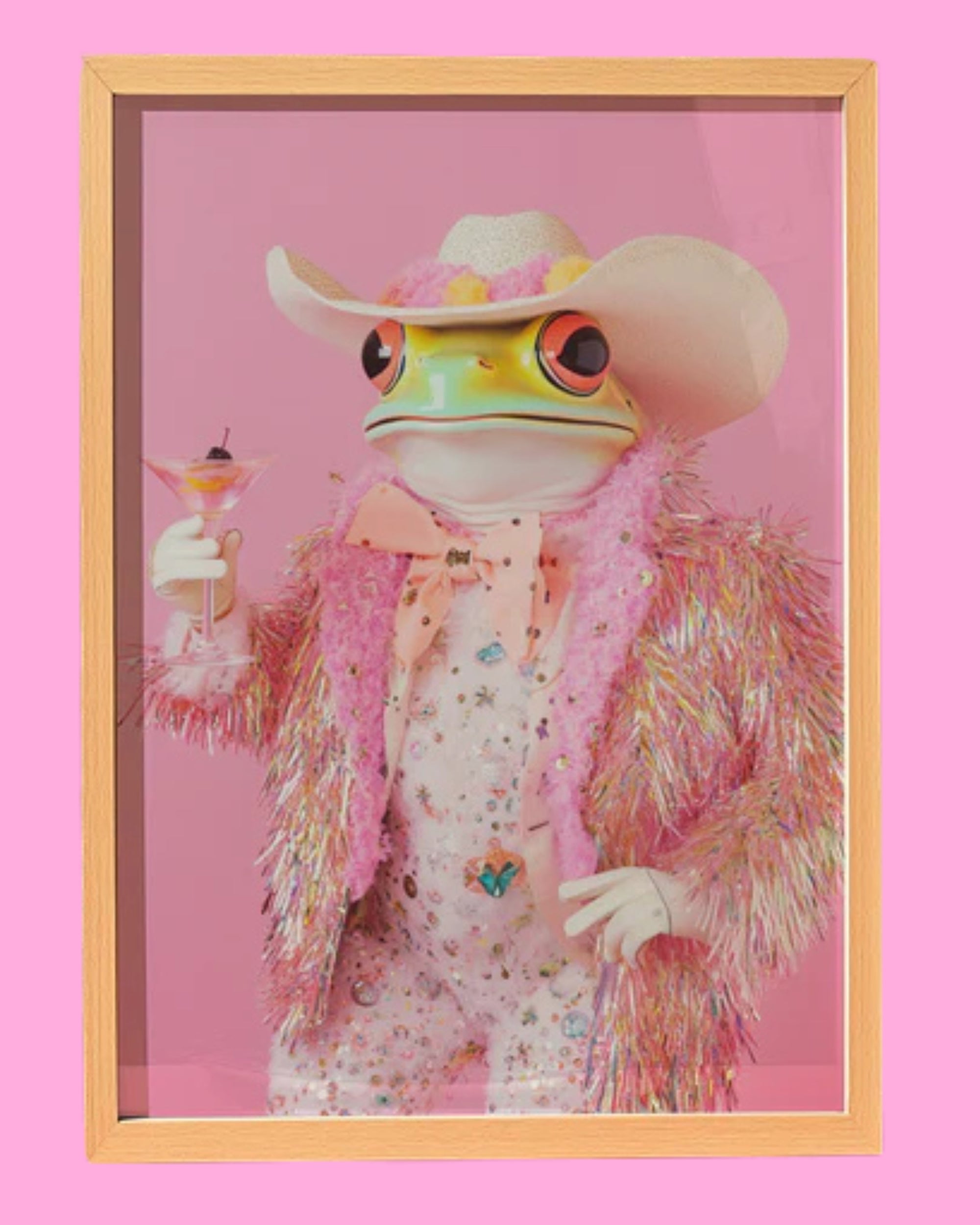Fancy Frog Print-Top 30 Art-Little Fish Co.