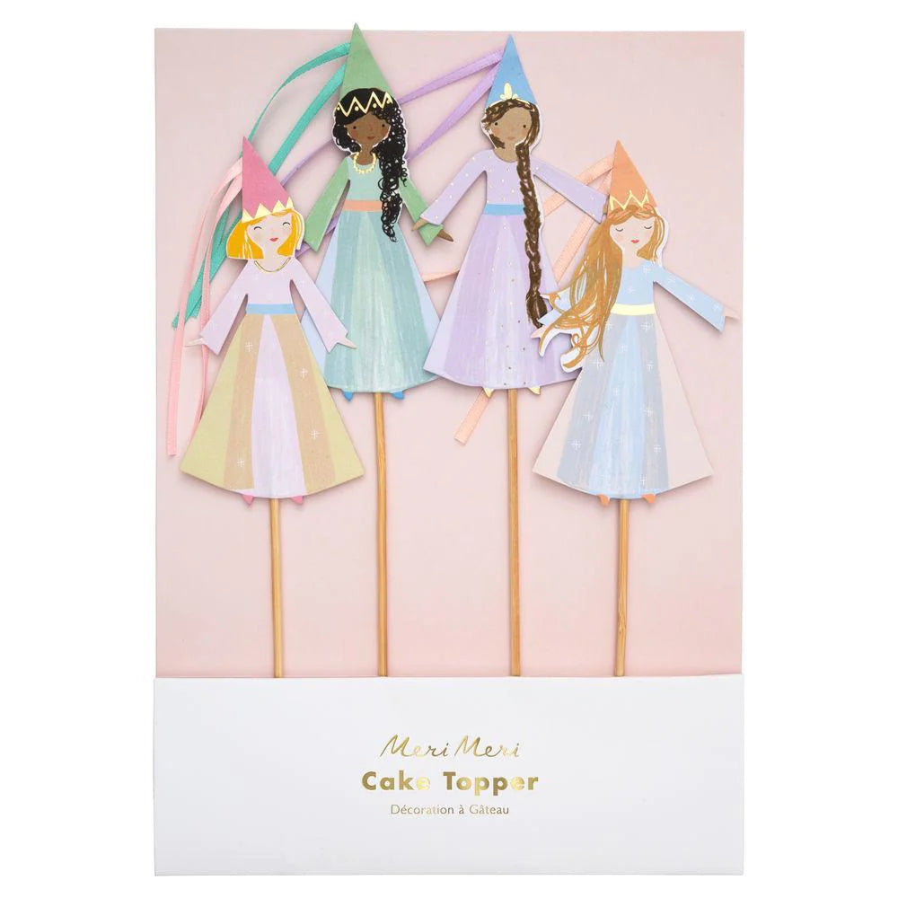Magic Princess Cake toppers ( pack of 4)-Fun-Little Fish Co.