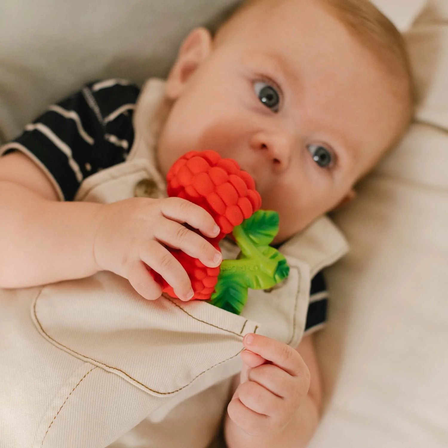 Valery the Raspberry Baby Teether-Fun-Little Fish Co.