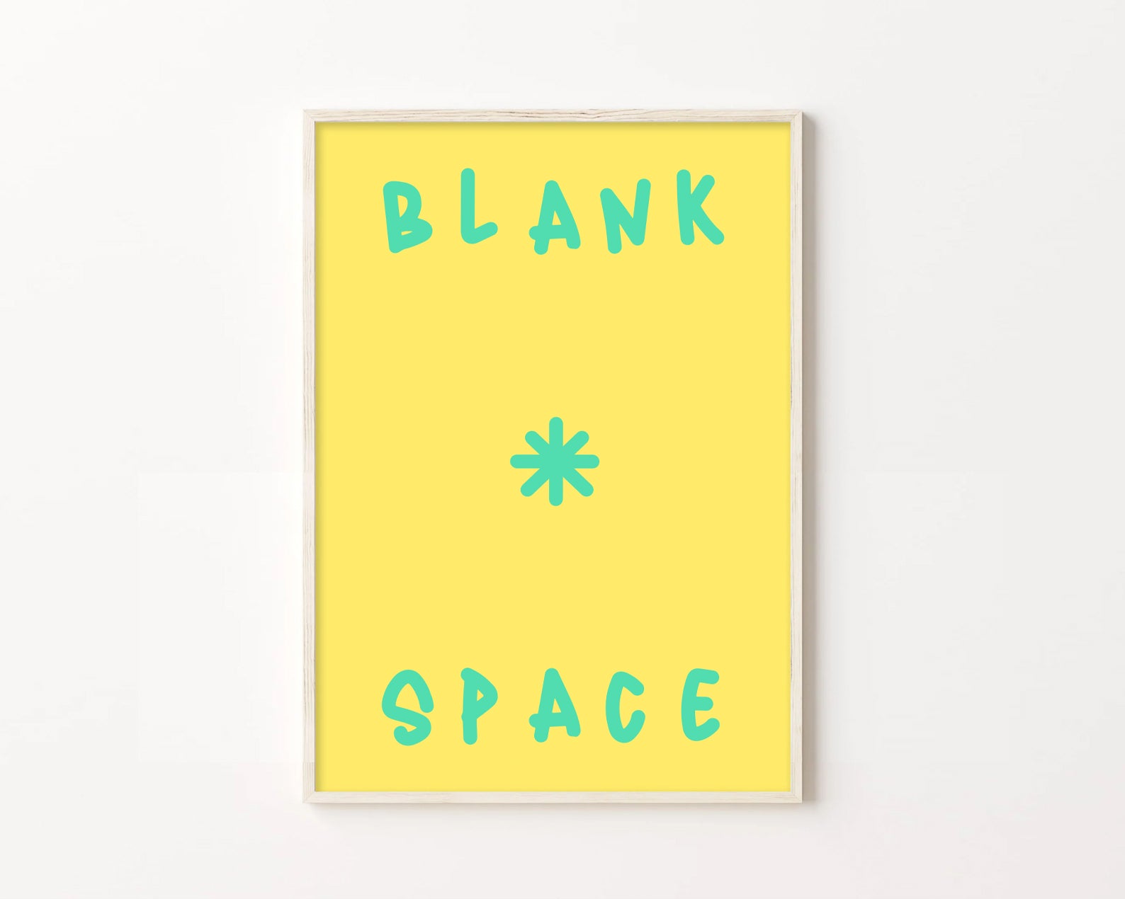 limited edition Taylor print Blank Space-Little Fish Co.