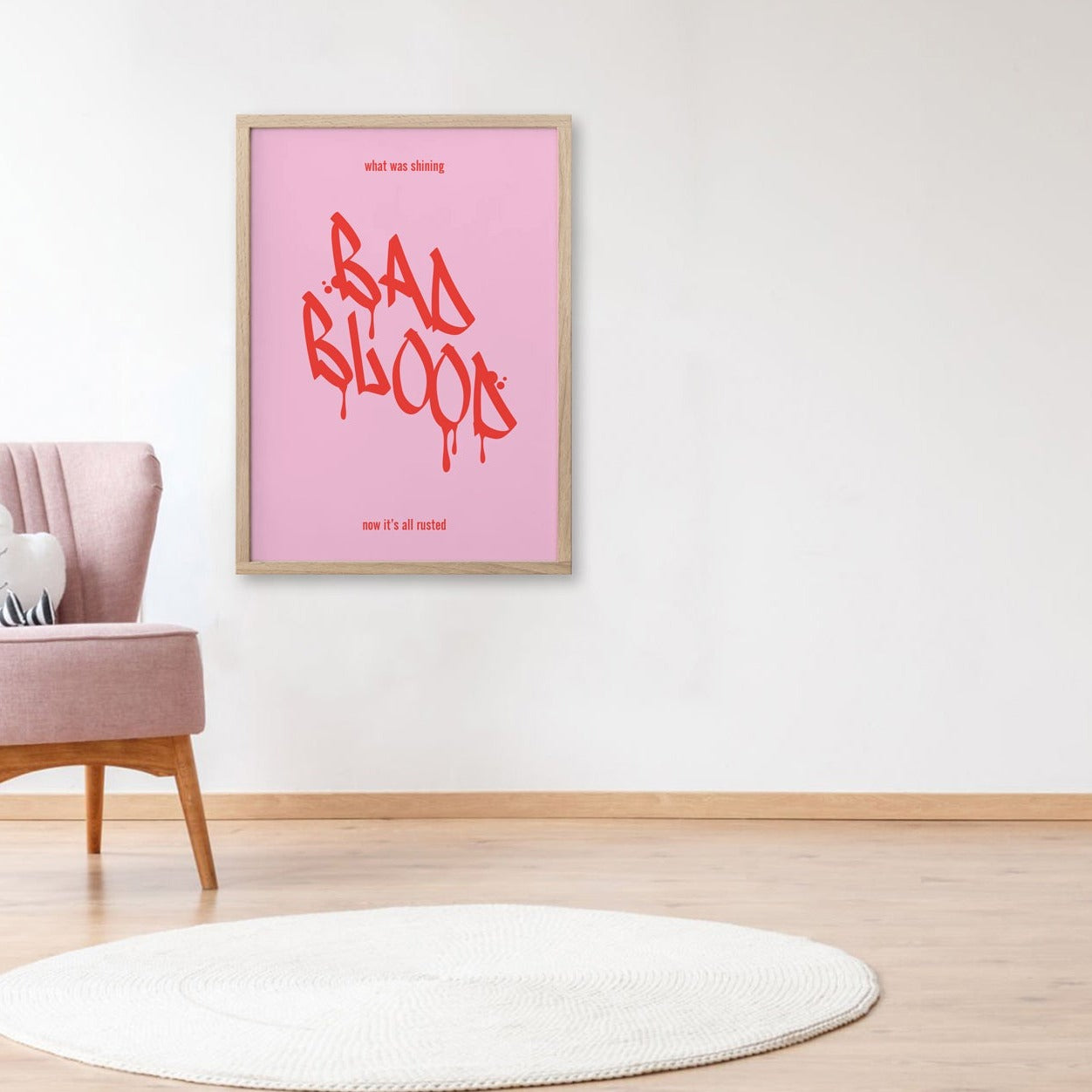 : limited edition Taylor print Bad Blood-Little Fish Co.