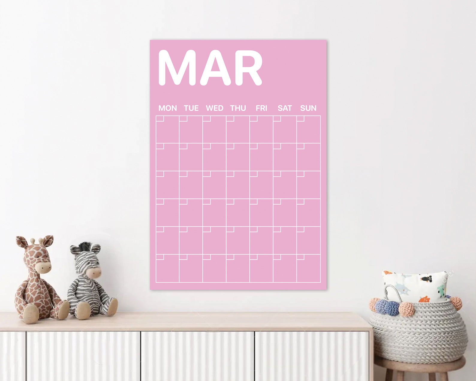 Wall Calendar - Colour - A3-New arrivals-Little Fish Co.