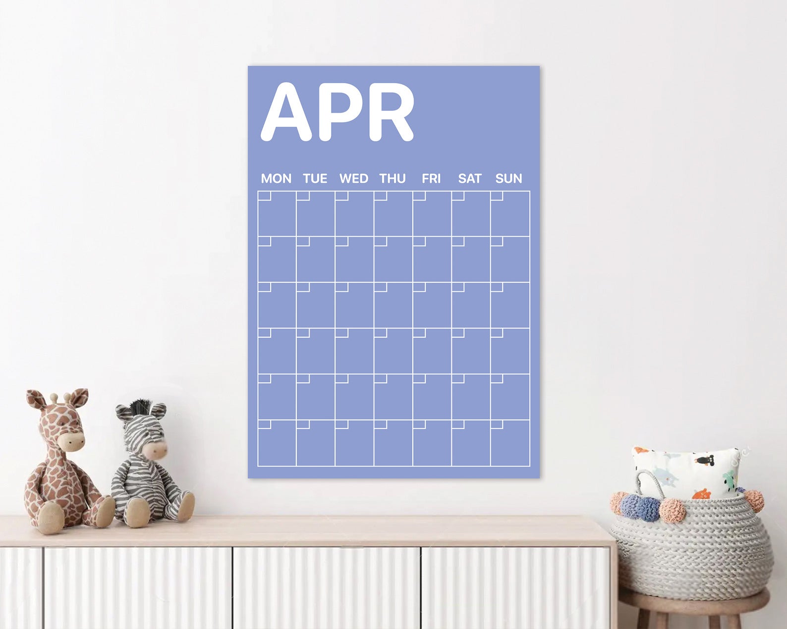 Wall Calendar - Colour - A3-Top 30 Decor-Little Fish Co.