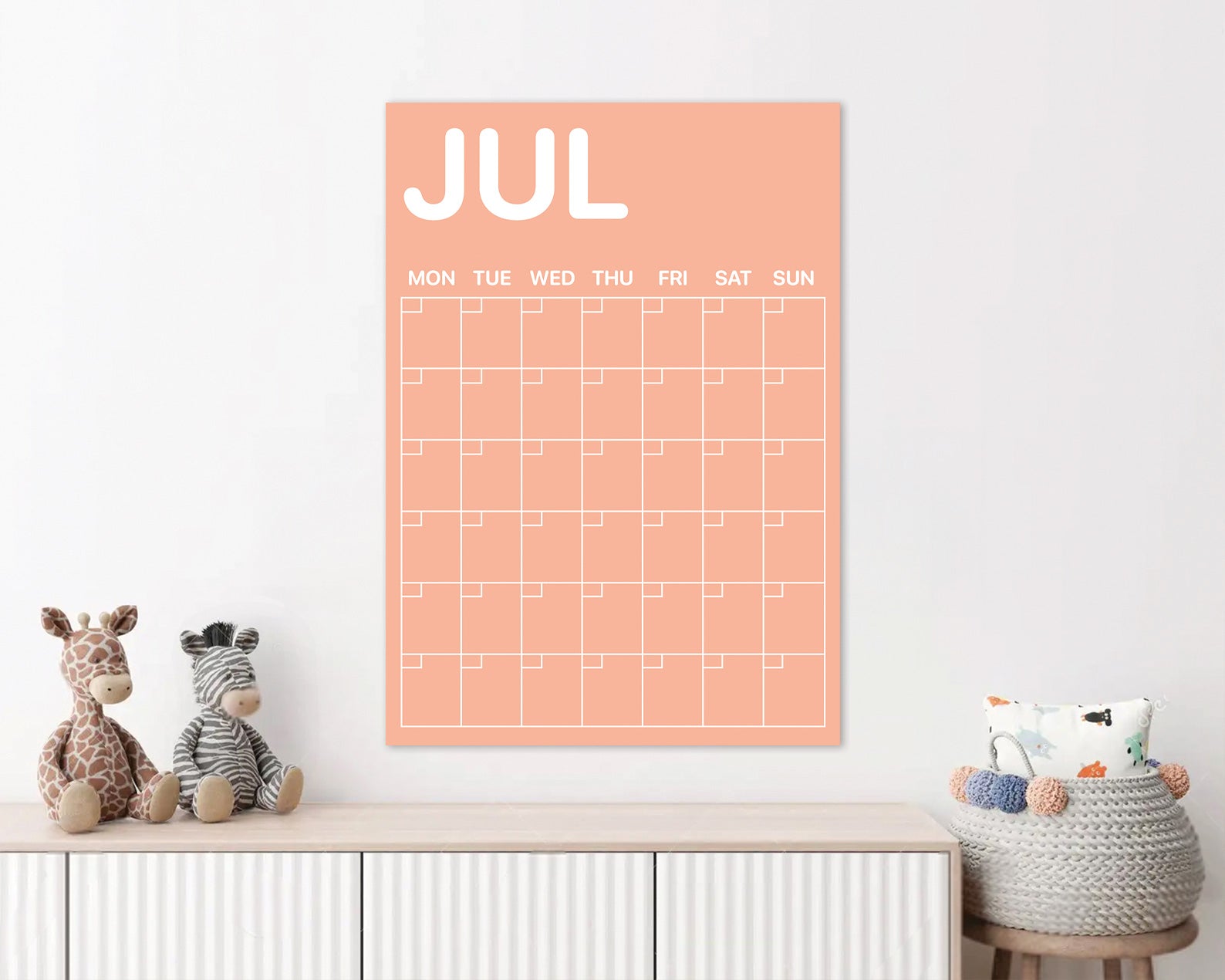 Wall Calendar - Colour - A3-Top 30 Decor-Little Fish Co.