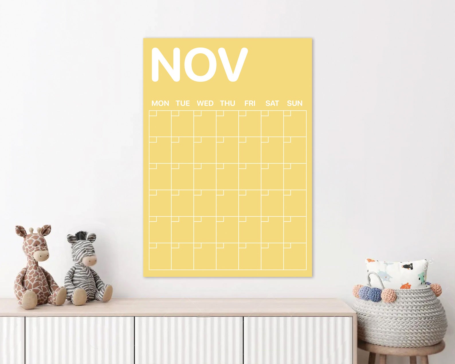 Wall Calendar - Colour - A3-New arrivals-Little Fish Co.