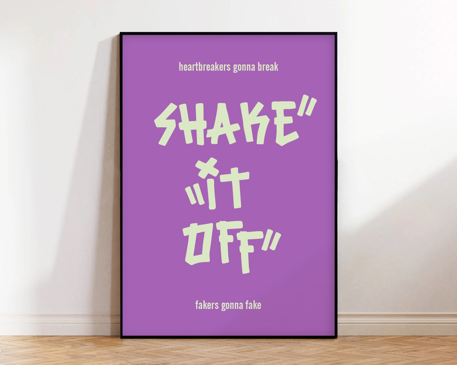 Shake it off: limited edition Taylor print-Little Fish Co.