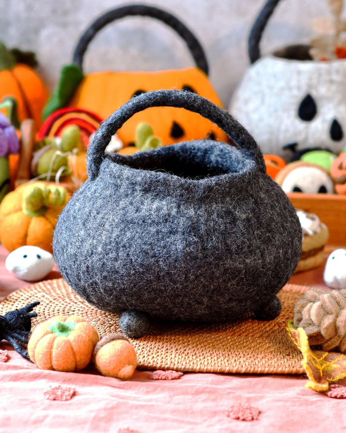 Felt Witches Cauldron Bag-Fun-Little Fish Co.