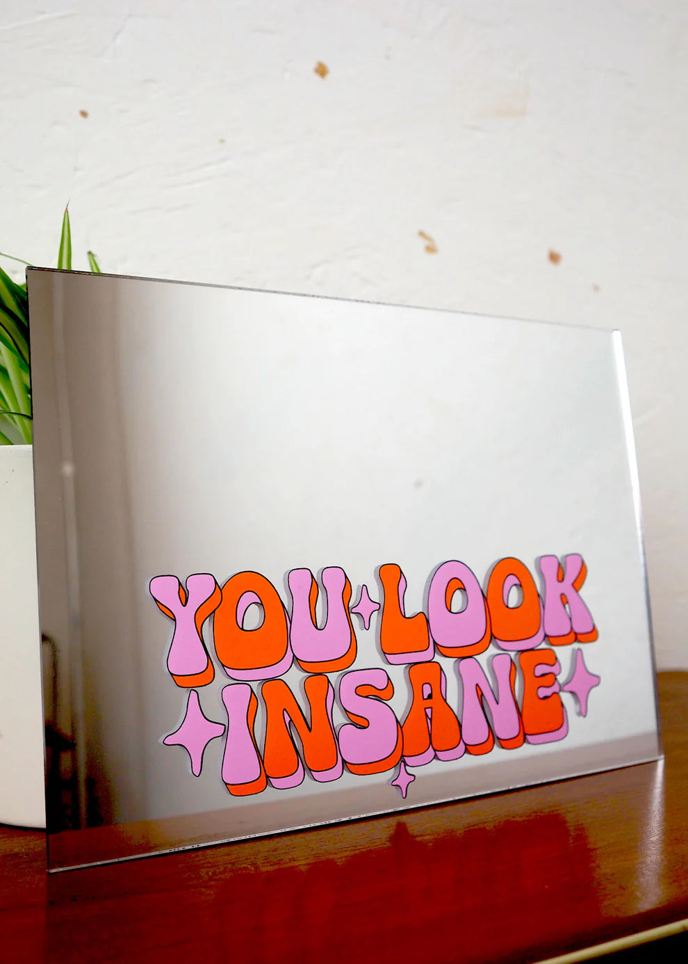 You Look Insane Vinyl Decal Sticker-Little Fish Co.