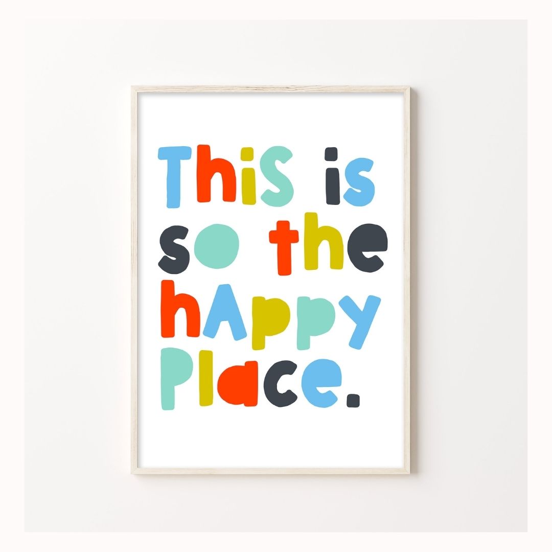 This Place Print in Lemonade-Art-Little Fish Co.