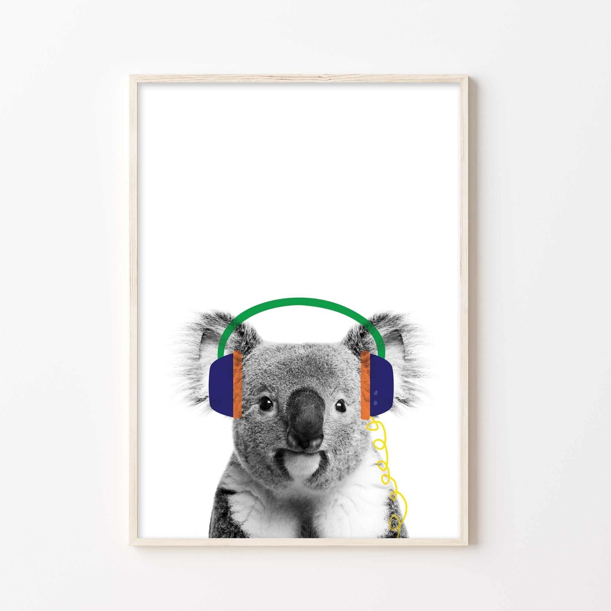 Koala Beats Print-Art-Little Fish Co.