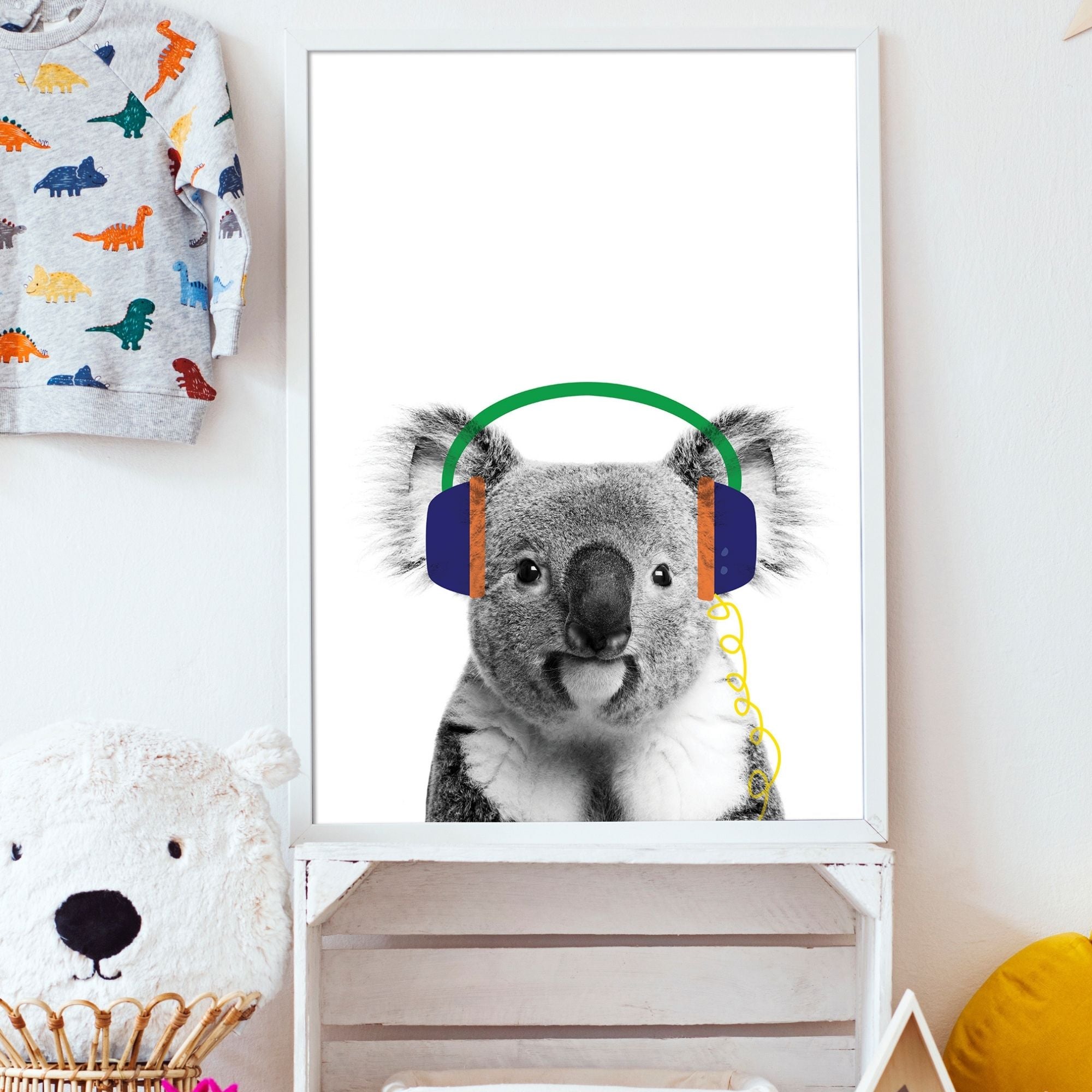 Koala Beats Print-Art-Little Fish Co.