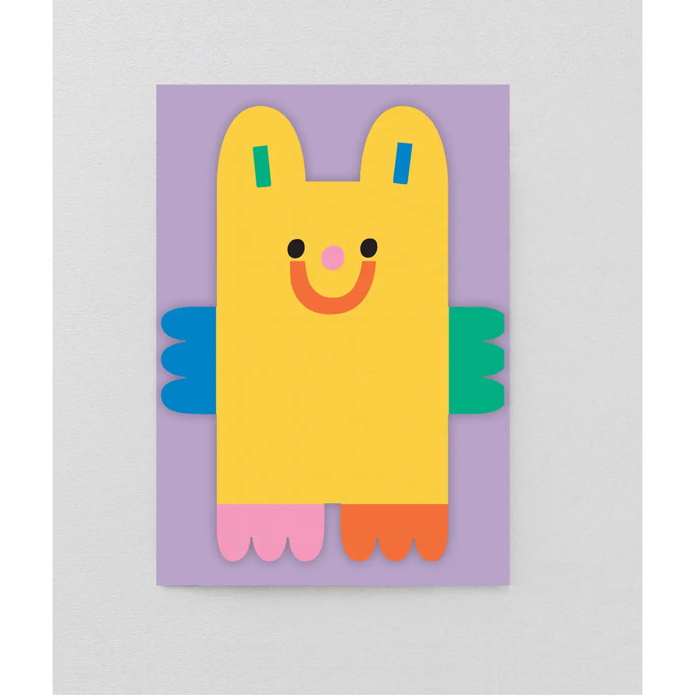 Bear Concertina fold out card-Fun-Little Fish Co.