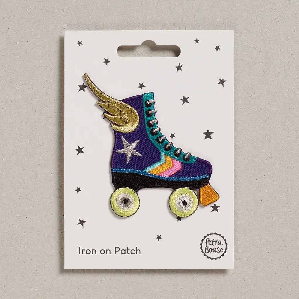 Iron on patch - Rollerskate-Fun-Little Fish Co.