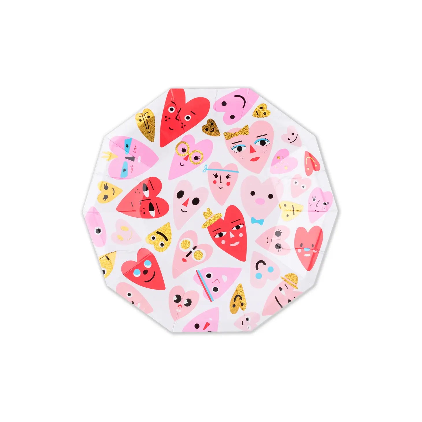 Heartbeat Gang Small plates - 8pk-Fun-Little Fish Co.