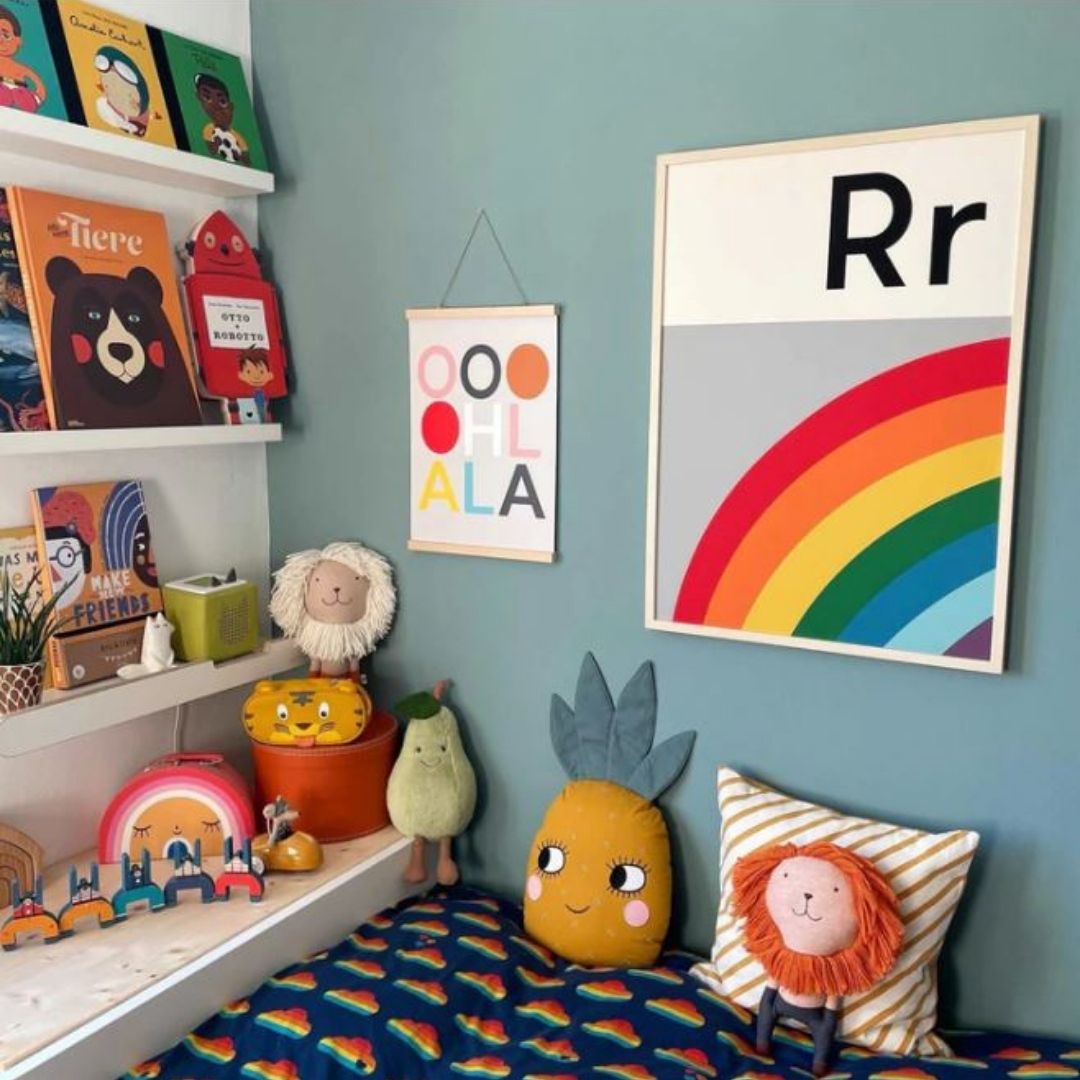 R is for Rainbow-Top 30 Art-Little Fish Co.