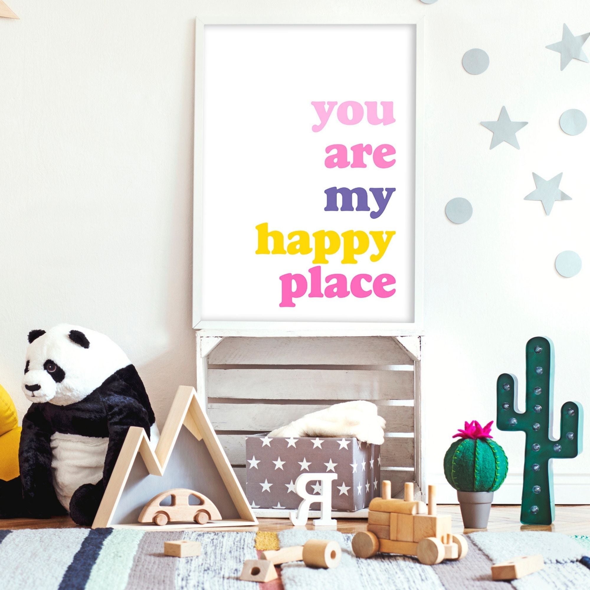 You Are My Happy Place Colour Print-Art-Little Fish Co.