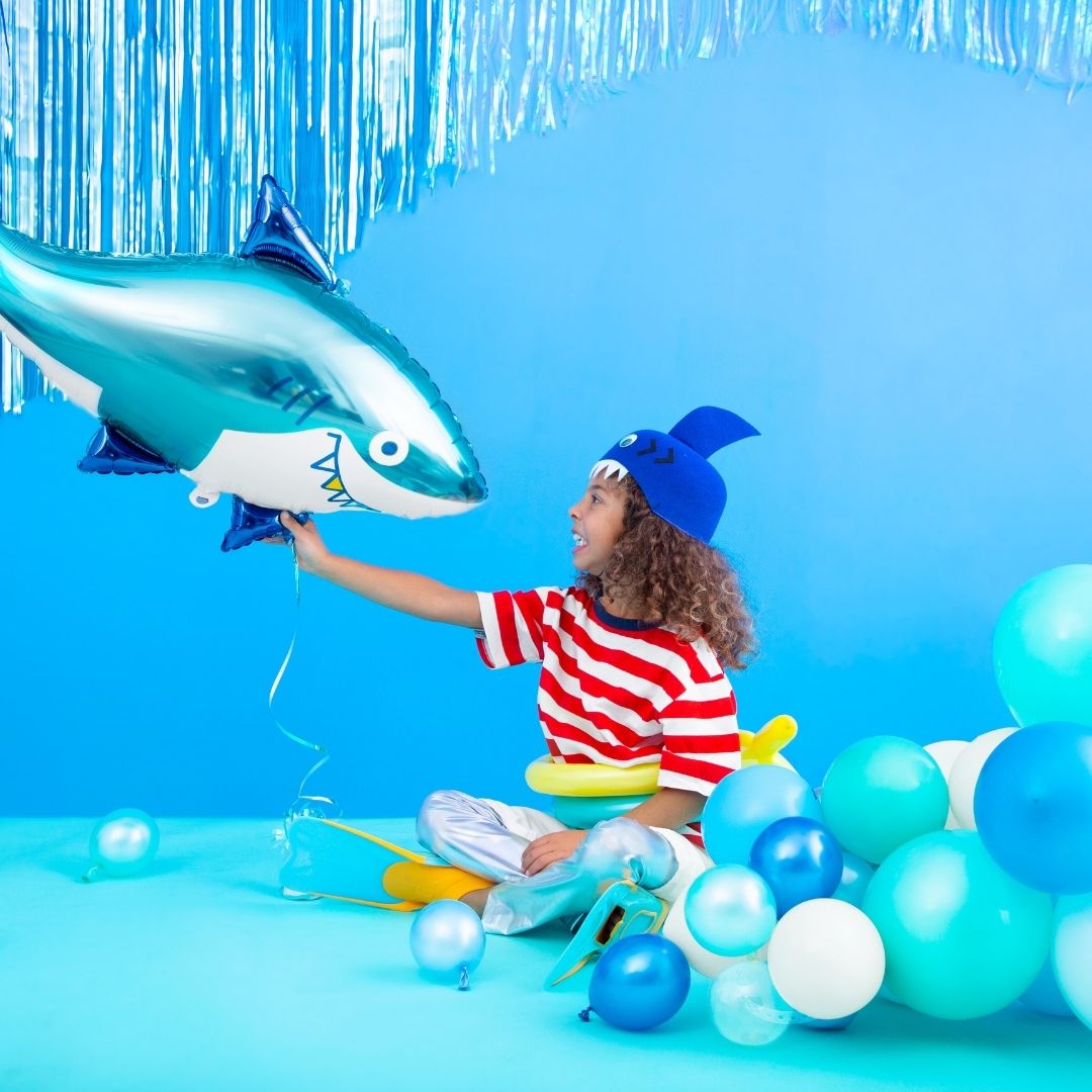 Foil balloon Shark-Little Fish Co.