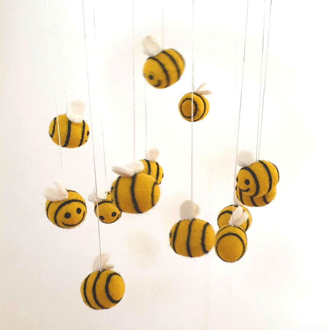 Busy bee Nursery Mobile-Fun-Little Fish Co.
