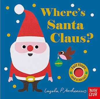 Where's Santa Claus? Felt Flap Book-Little Fish Co.