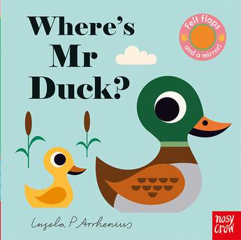 Where's Mr Duck- Felt Flap book-Little Fish Co.