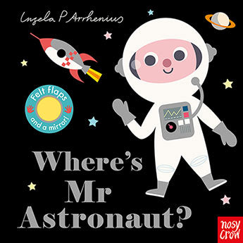 Where's Mr Astronaut- Felt Flap book-Little Fish Co.