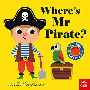 Where's Mr Pirate- Felt Flap book-Little Fish Co.