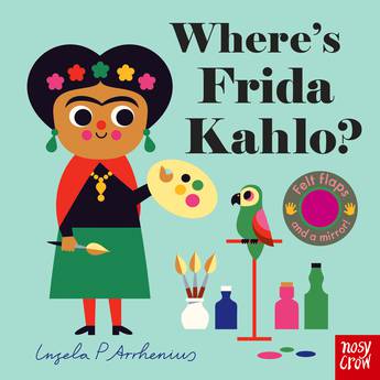 Where's Frida Kahlo- Felt Flap book-Little Fish Co.