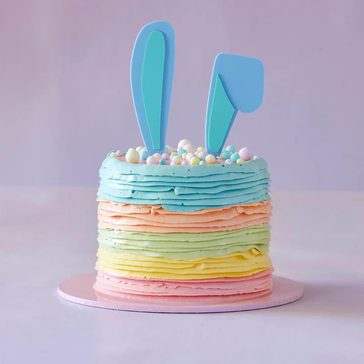 Bunny ear cake toppers - colours available-Little Fish Co.