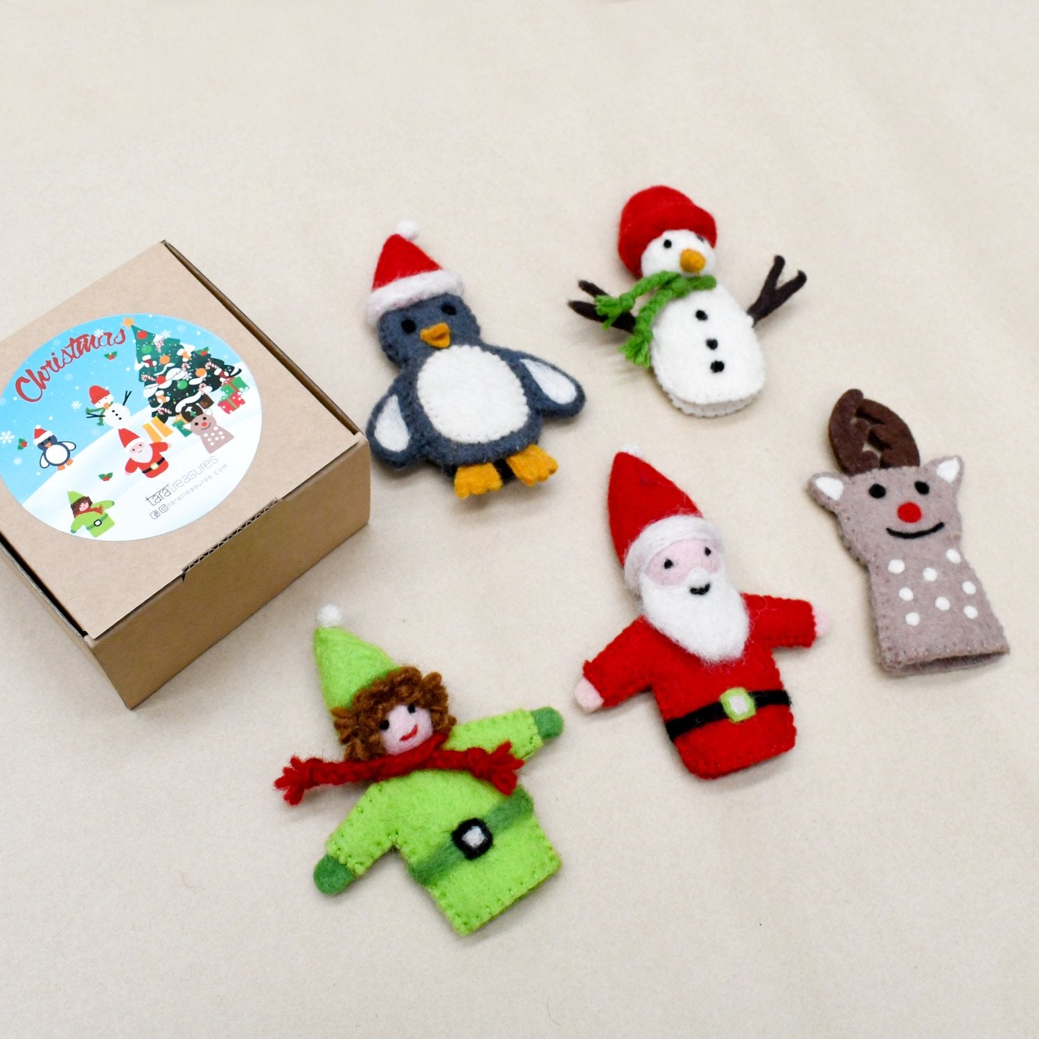 Christmas Finger Puppets-Fun-Little Fish Co.