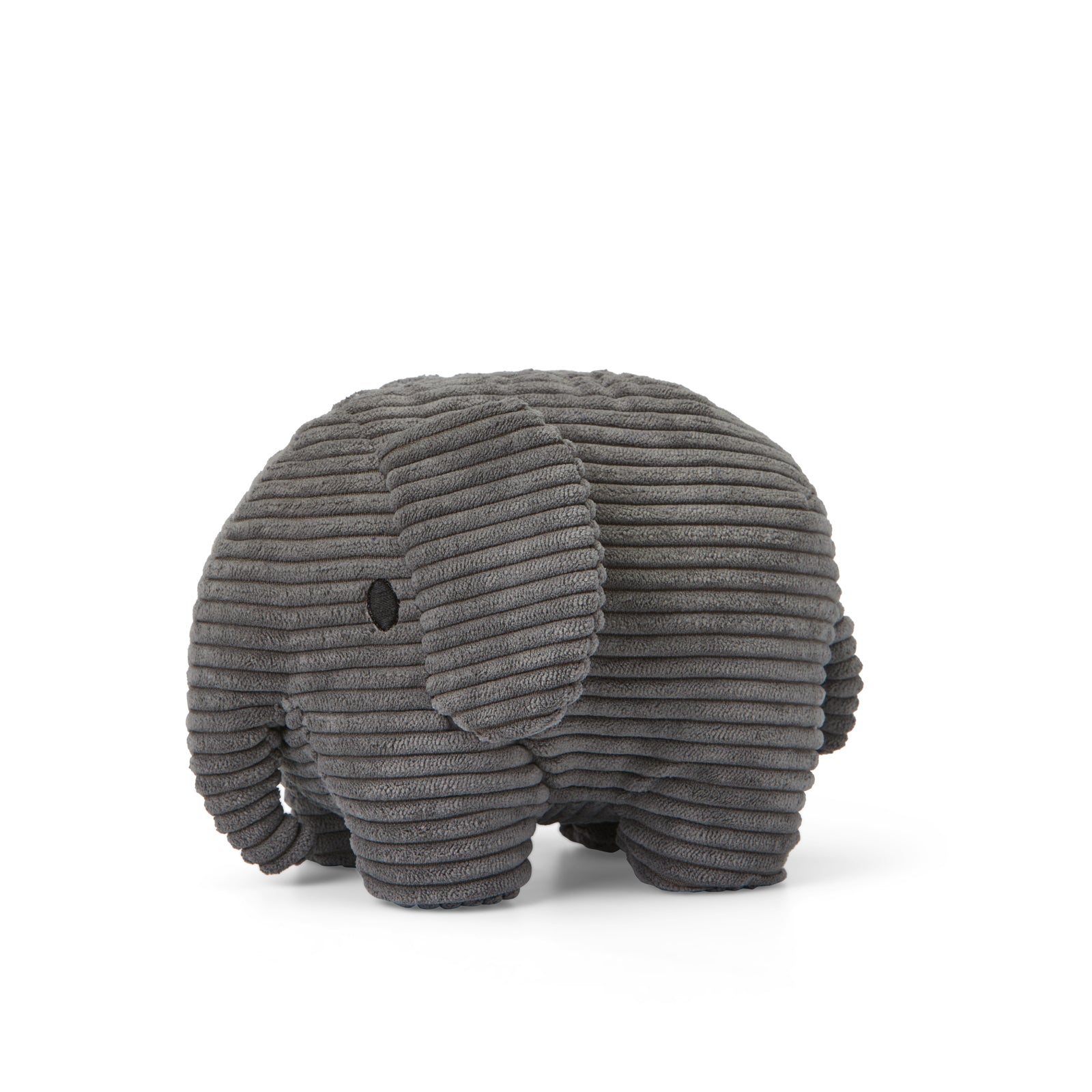 Elephant - corduroy grey 23cm-Fun-Little Fish Co.