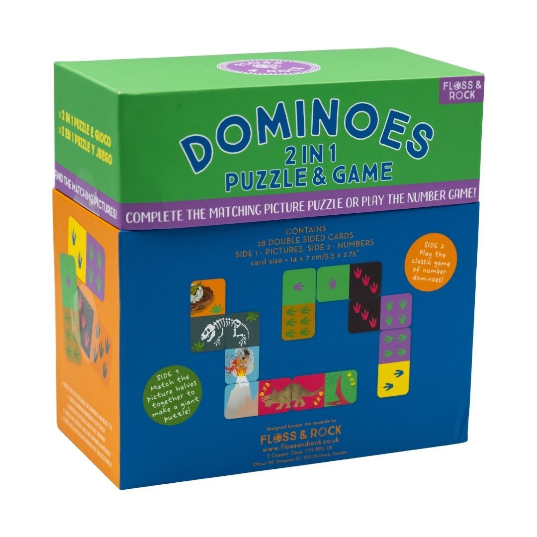 Dominoes - Dinosaur-Little Fish Co.
