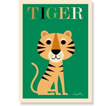 Tiger Poster-Art-Little Fish Co.