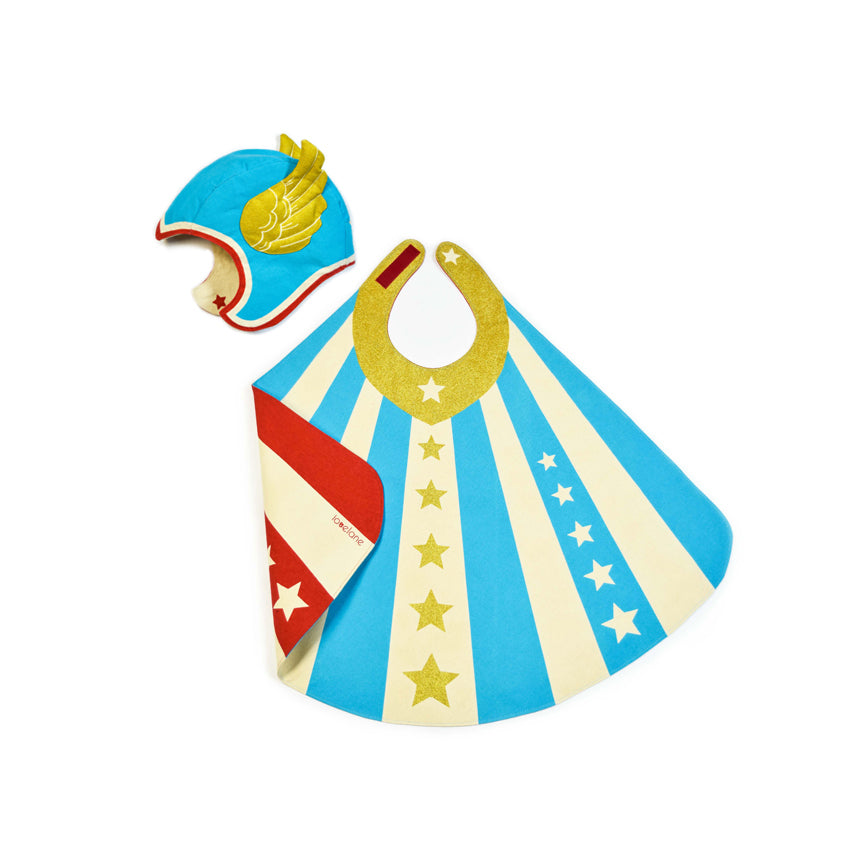 Blue Flying Super Hero Hat-TOYS + FUN-Little Fish Co.