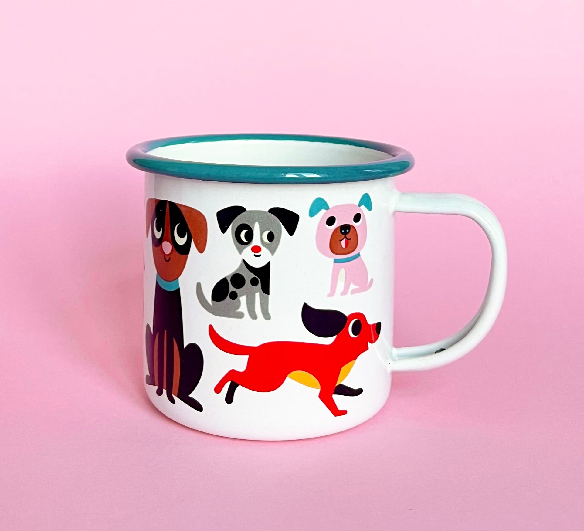 Enamel Mug Dog Lover-Fun-Little Fish Co.