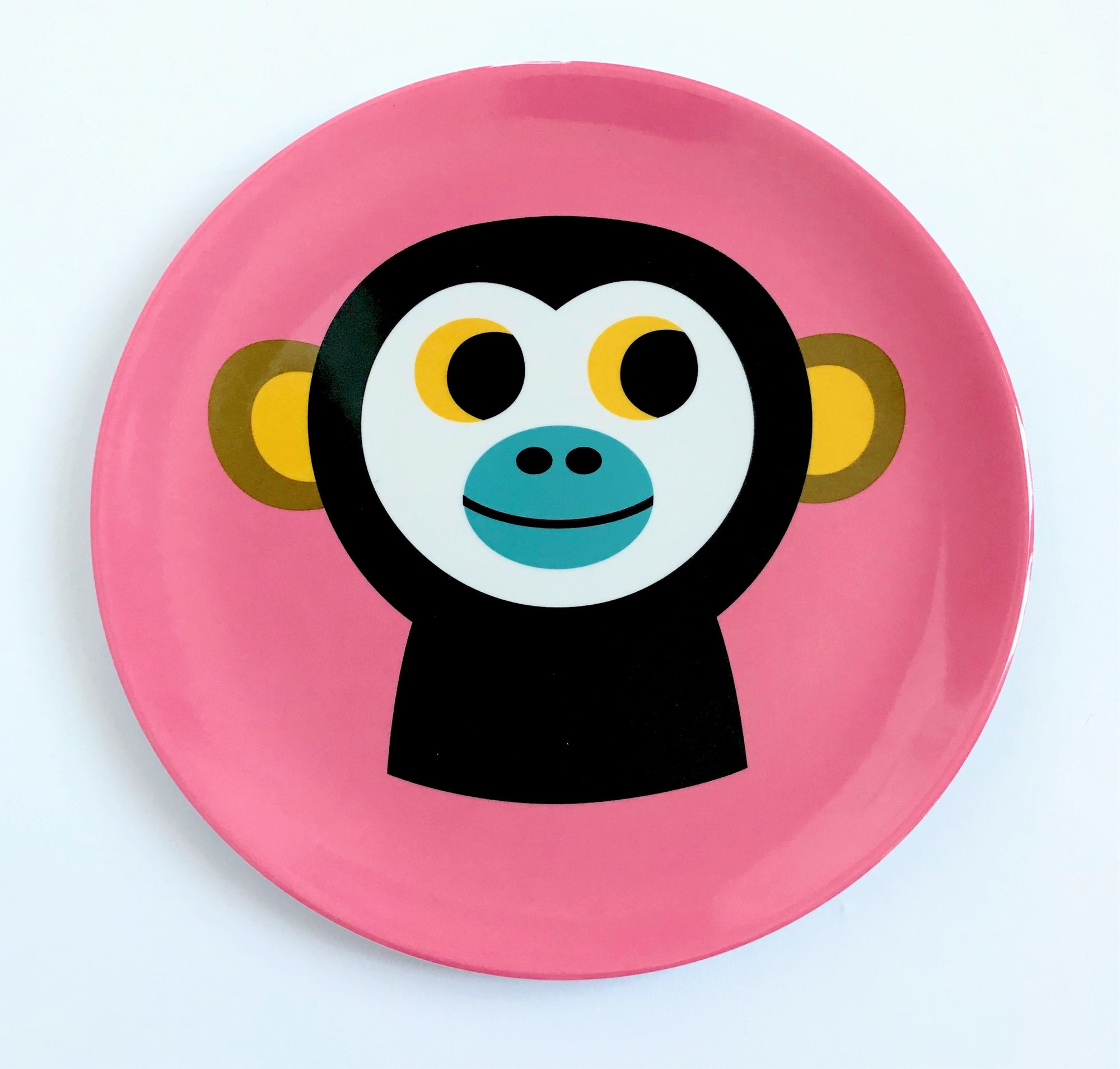 Monkey Melamine Plate-Fun-Little Fish Co.