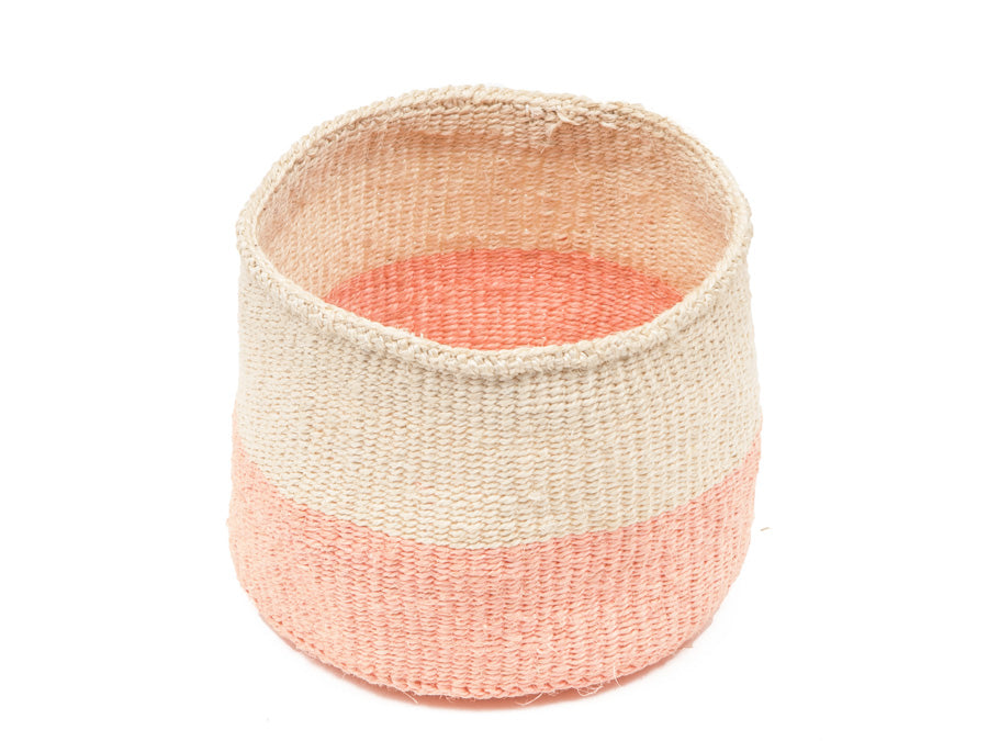 JIONI XL Dusty Pink storage basket-Little Fish Co.