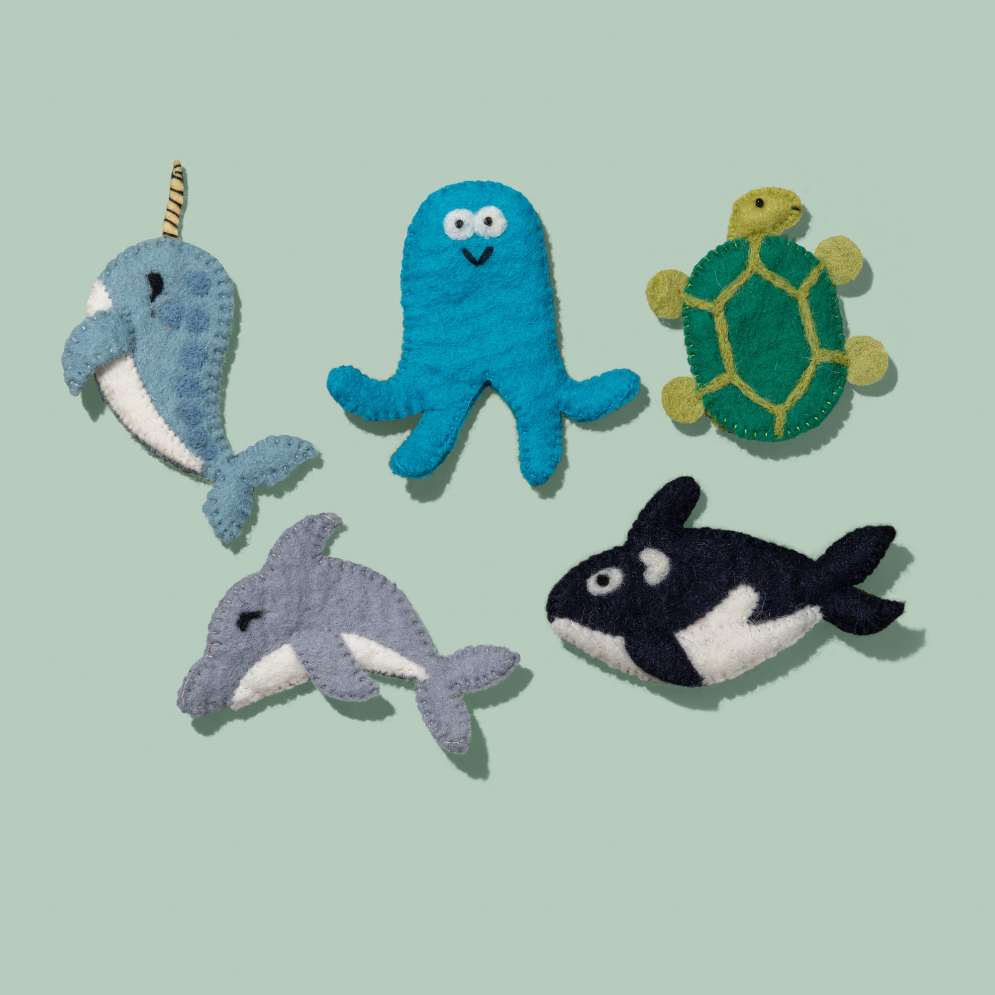 Ocean Animals Finger Puppets-Fun-Little Fish Co.
