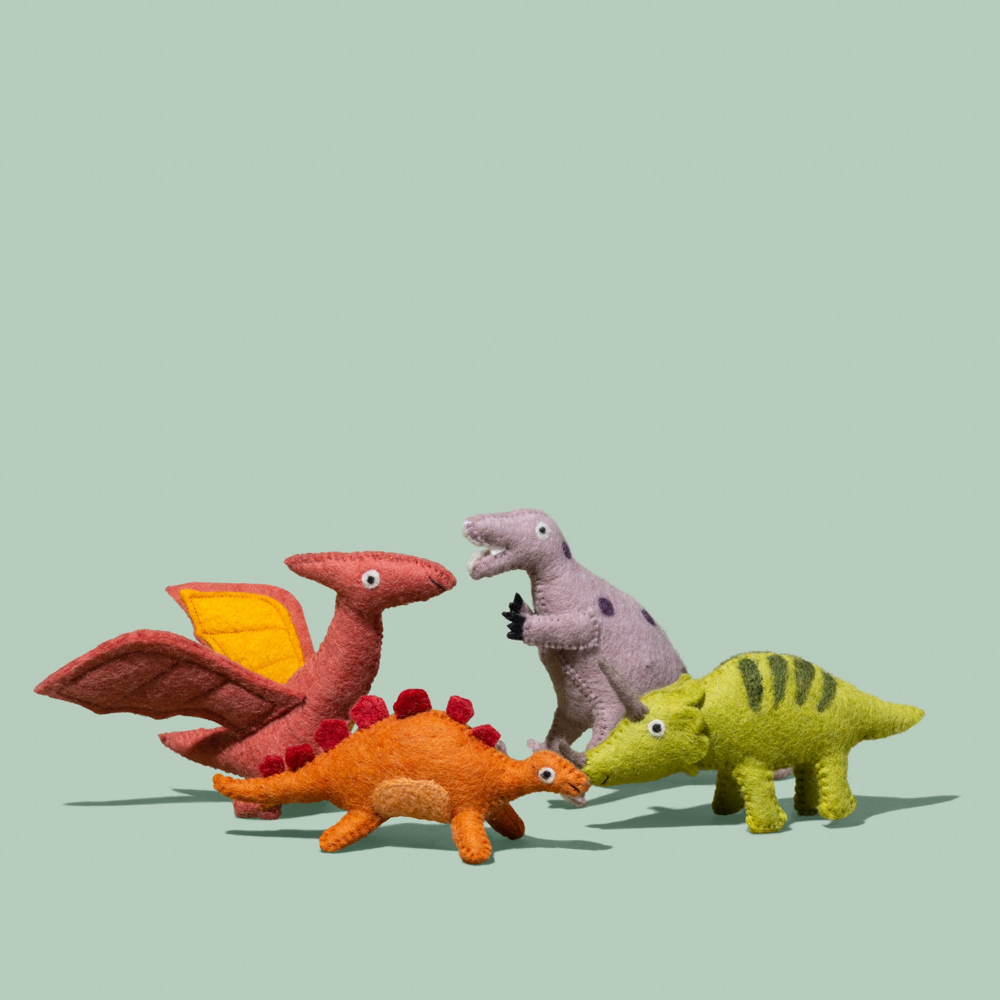 Felt Triceratops-Fun-Little Fish Co.