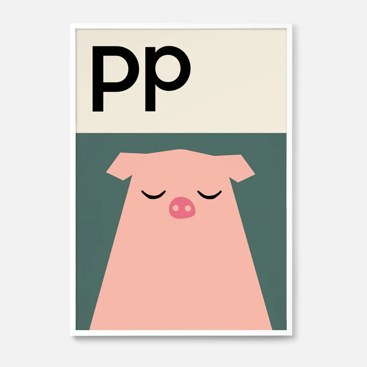 P is for Pig-Little Fish Co.