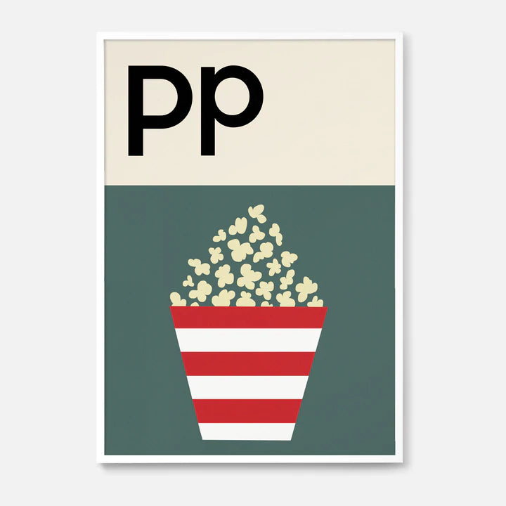 P is for Popcorn-Little Fish Co.