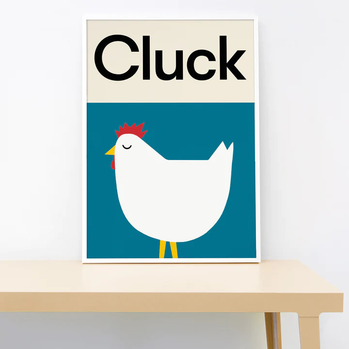 Cluck Print-Little Fish Co.
