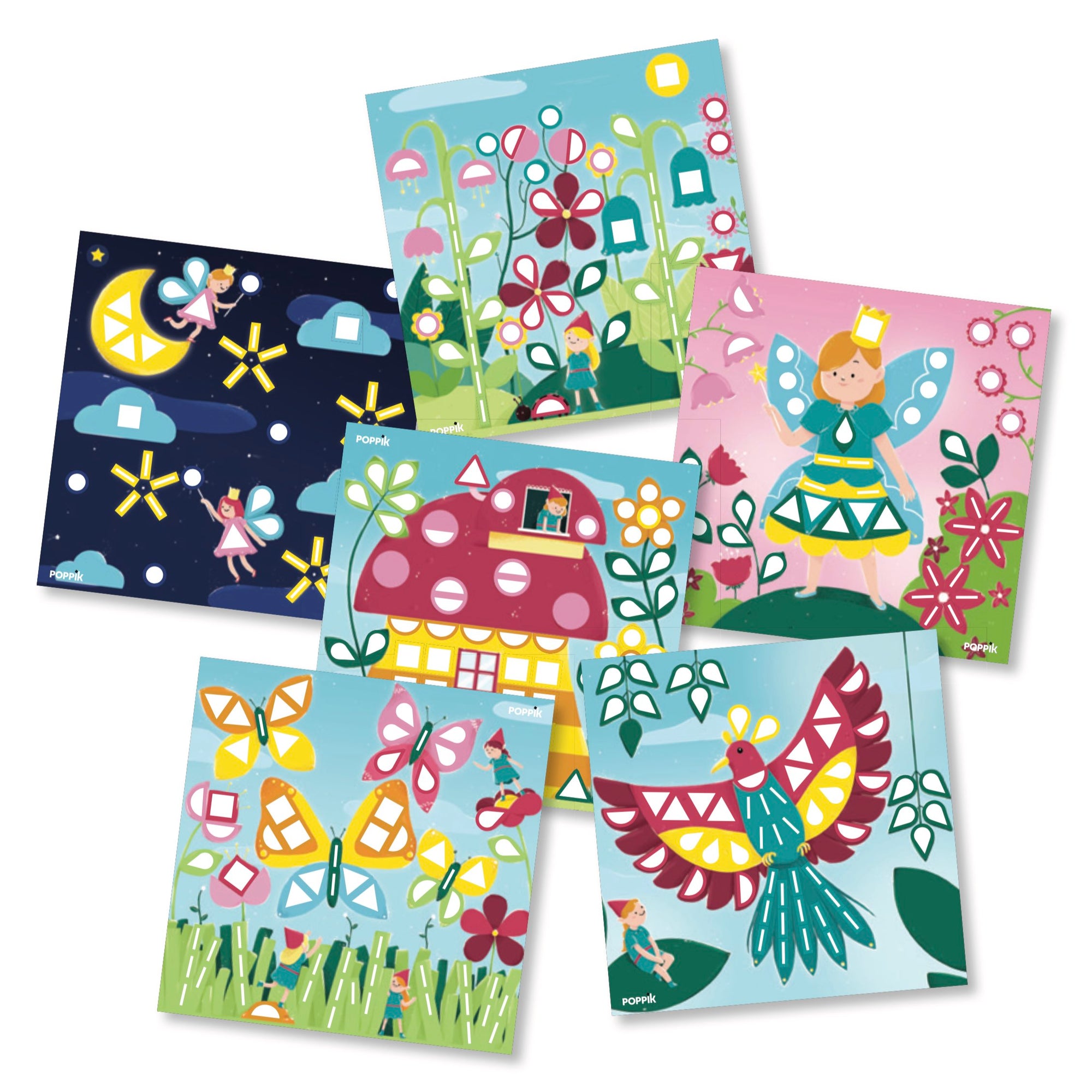 Creative sticker cards - Magic-Little Fish Co.
