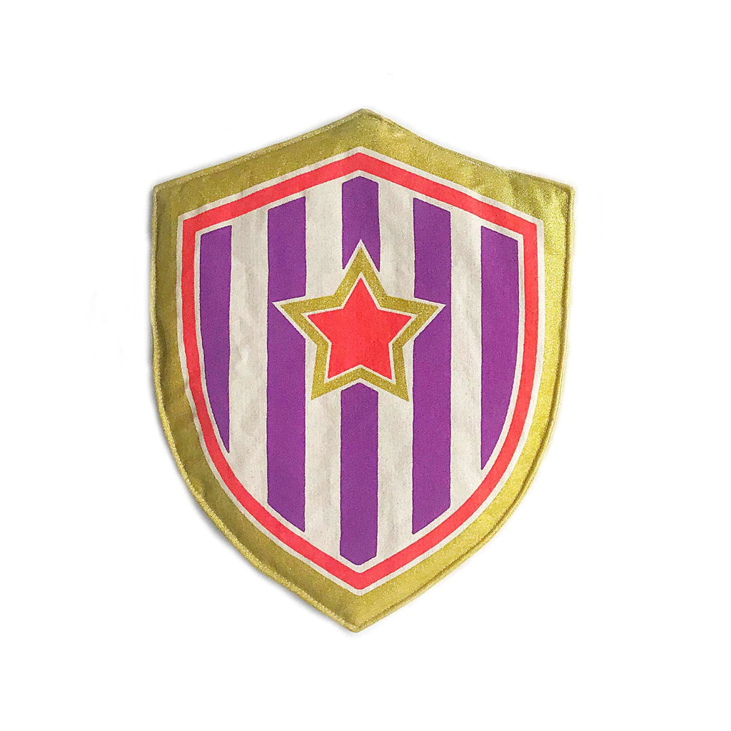 Purple Super Hero Shield-TOYS + FUN-Little Fish Co.