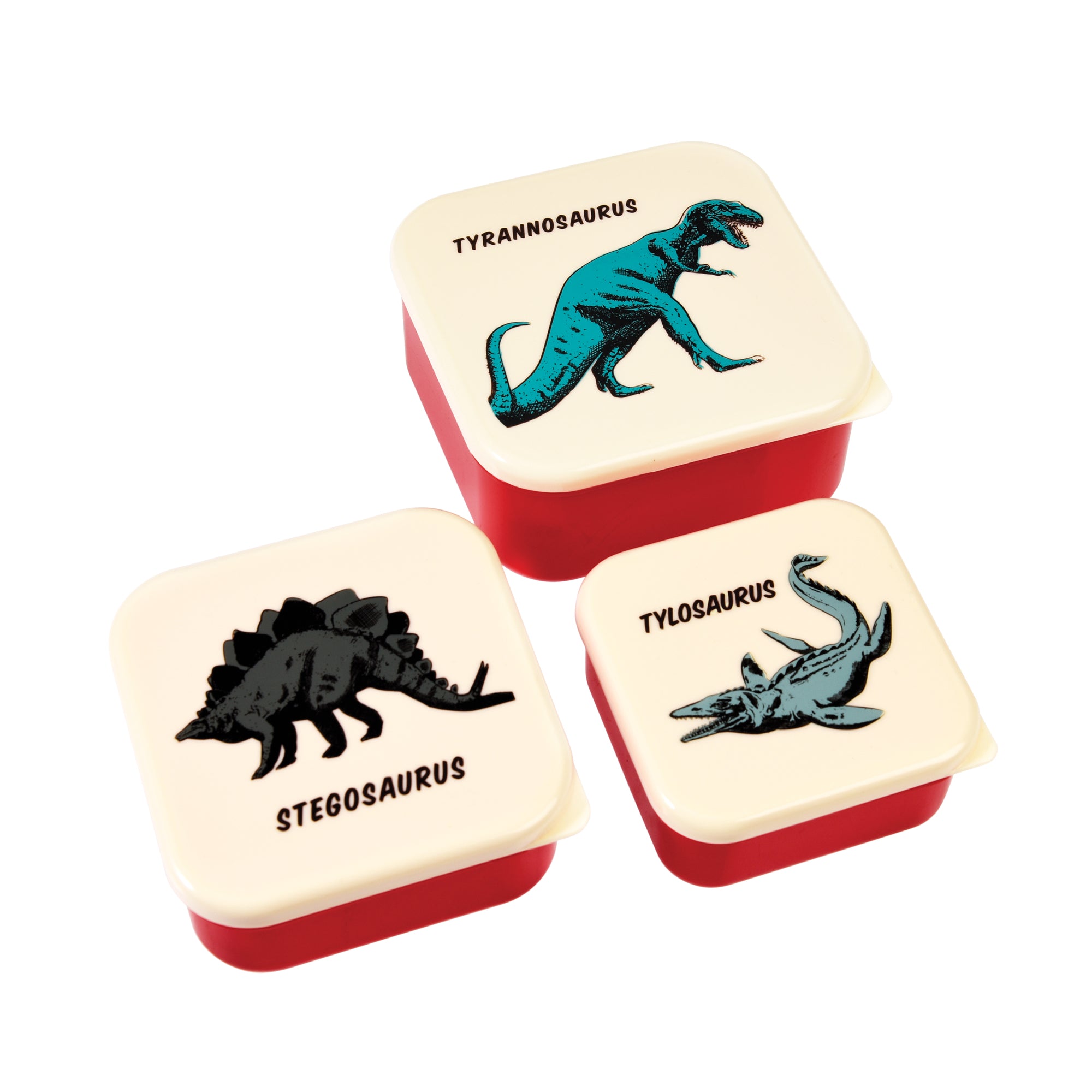 Rex Prehistoric 3 piece snack box-Little Fish Co.