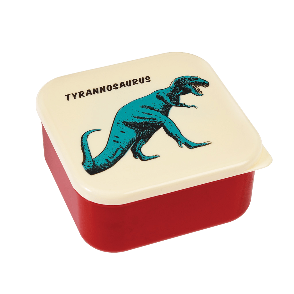 Rex prehistoric 3 piece snack box-Little Fish Co.