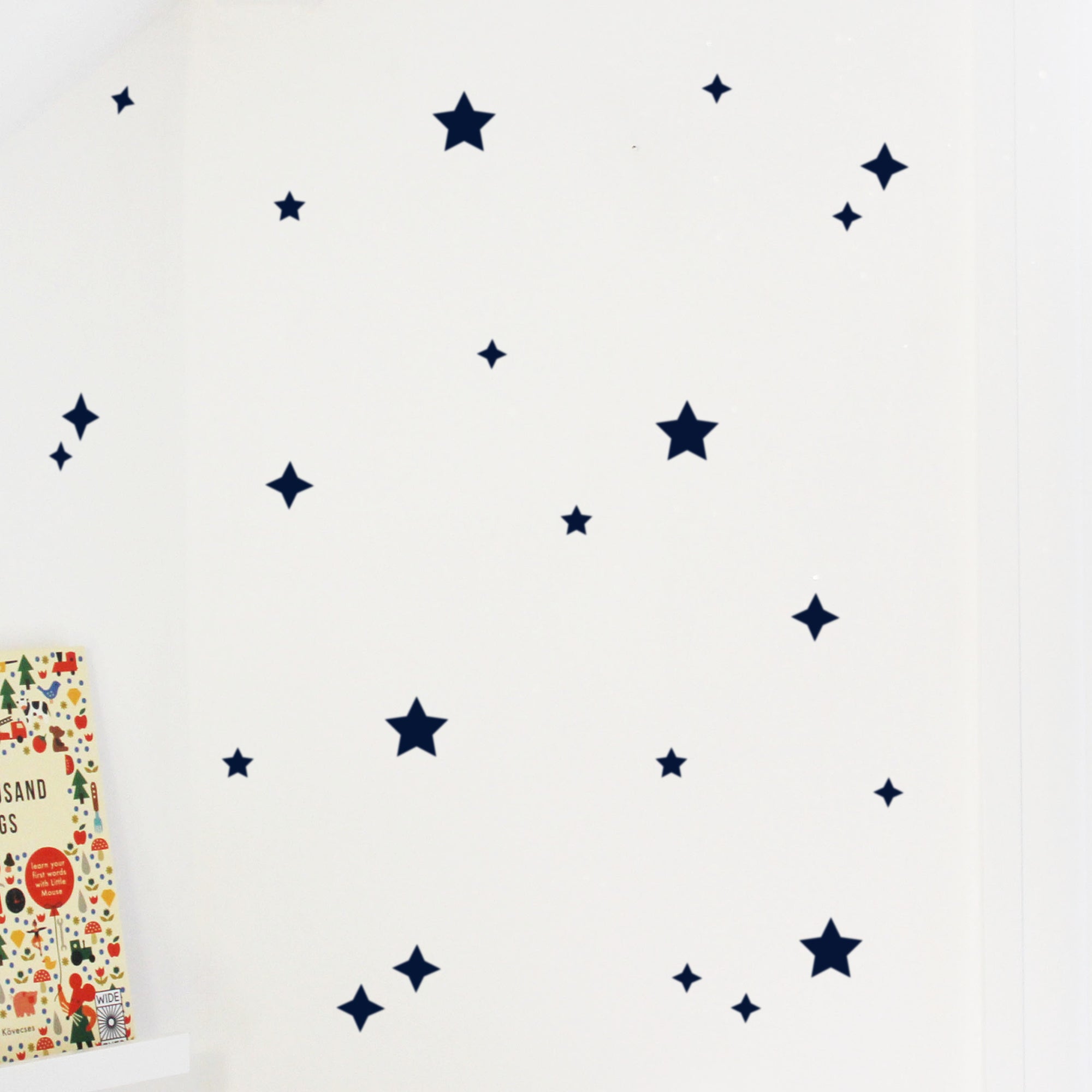 Stars Wall stickers ( set of 66) Navy-Fun-Little Fish Co.