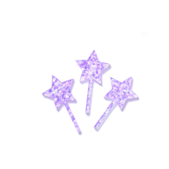 Tiny Star Sparkler toppers - set of 3-Little Fish Co.