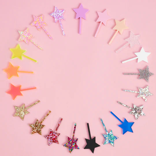 Tiny Star Sparkler toppers - set of 3-Top 30 Party-Little Fish Co.