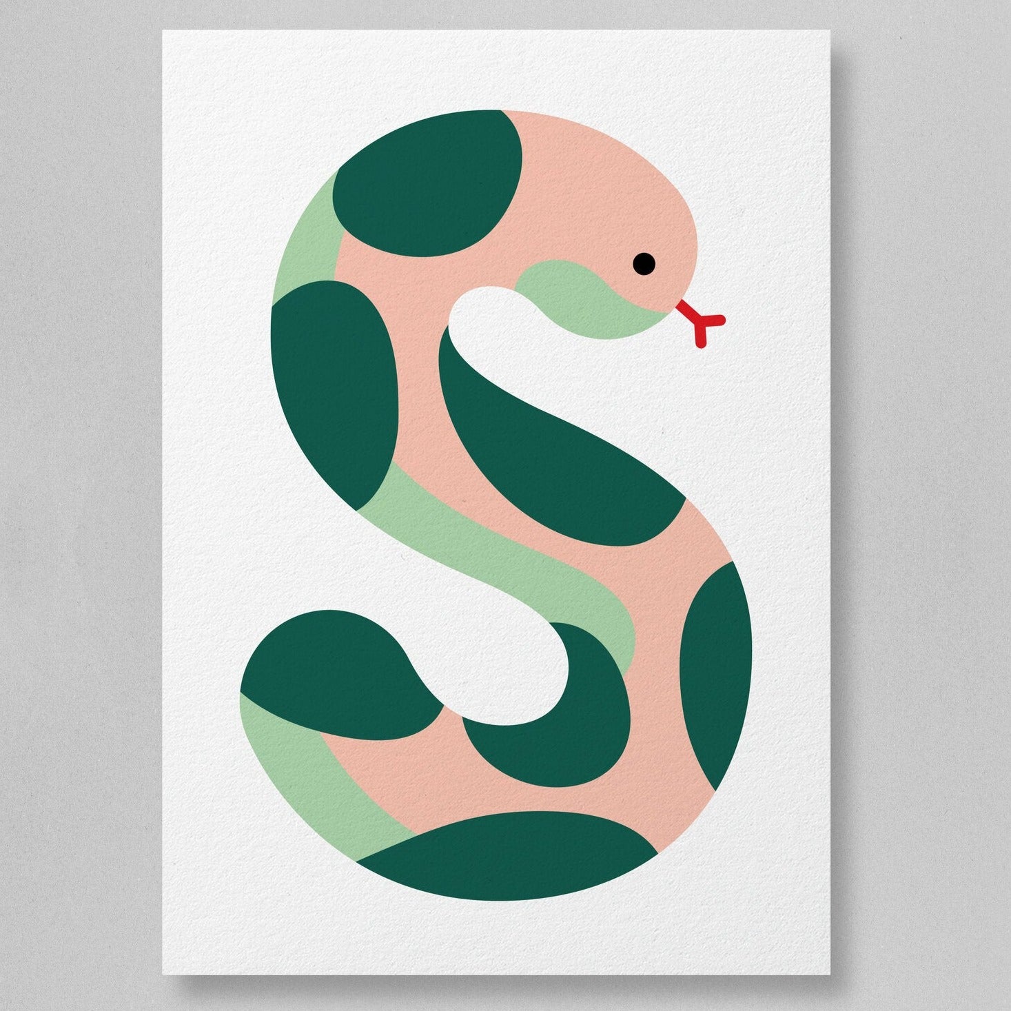 S is for Snake-Art-Little Fish Co.
