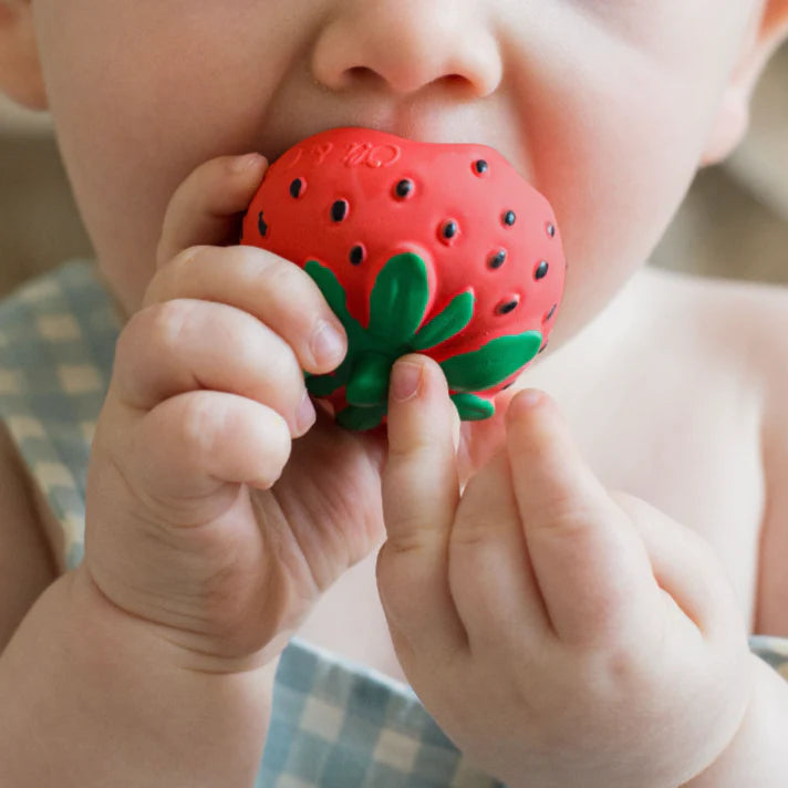 Sweetie the Strawberry - baby teether-Fun-Little Fish Co.